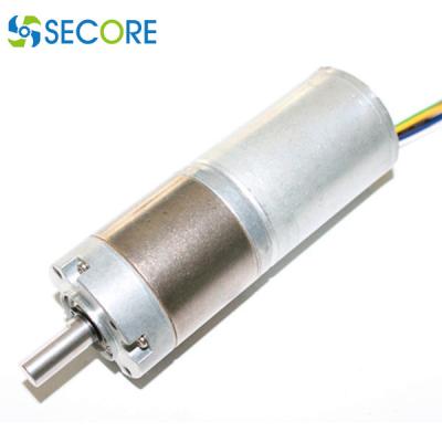 China Low Speed 36mm Brushless DC Gear Motor 100rpm RPM90 With Encoder for sale