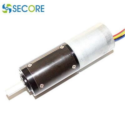 China High Load 28mm Brushless Motor , 24 Volt DC Motor With Gearbox for sale