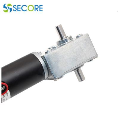 China 4.4A 260rpm Dual Shaft Gear Motor High Torque For PTZ Camera for sale