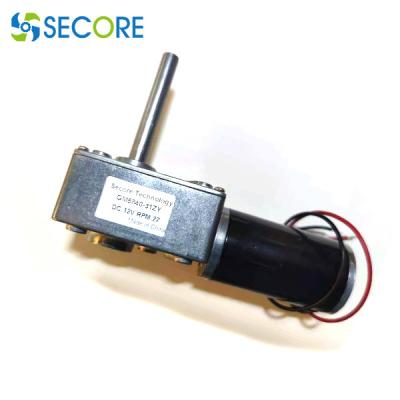 China 70rpm DC Worm Gear Motor High Torque 24V Billboard OEM Metal for sale