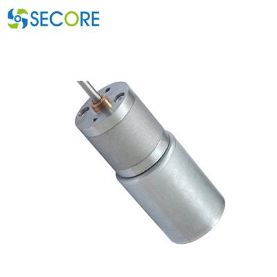 China 25mm Miniature DC Gear Motor 12V 24V Ball Bearing Brushless Dc Gearmotor for sale