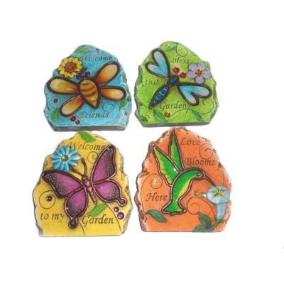 China traditional garden cement decorative stone/garden colorful stone for sale