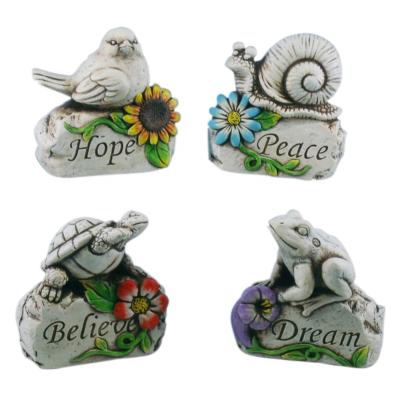 China cement statues/garden small size decorative animal figurines for sale