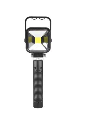 China Portable Black Outdoor Aluminum 10W LED COB Rechargeable Ultra Bright Work Light +ABS+PC for sale