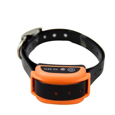 China Viable Led Custom Electric Dog Barrier Logo Smart Dog Collar Wireless Display With Smart Bark Control for sale