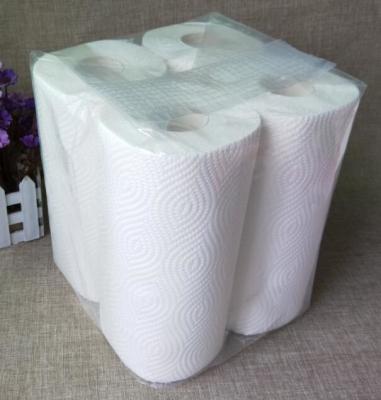 China Customized White Kitchen Paper Hand Towel Tissue of Zero Bleaching zu verkaufen