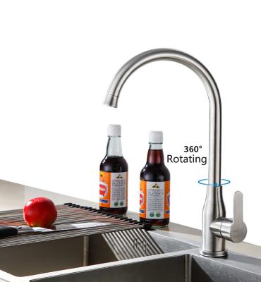 China Modern stainless steel kitchen faucet kitchen sink faucet cold and hot water mixer Para de torneira cozinha for sale