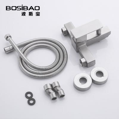 China Without Slide Bar Ready To Ship High Quality Bathroom Mixer Valve Shower Faucet Bathtub Mixer Hot Cold Cold valvola for sale