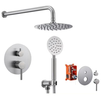 China Without Slide Bar Factory Direct Sale Bath Sets Mixer Taps Shower System Shower Faucet for sale