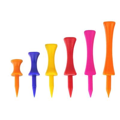 China Plastic Material Plastic Golf Tees With Golf Tee Marker for sale