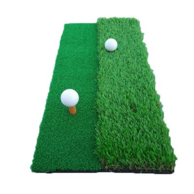 China For Your Enjoyment Anytime Practice Tri Turf Golf Hitting Grass Driving Range Mat for sale