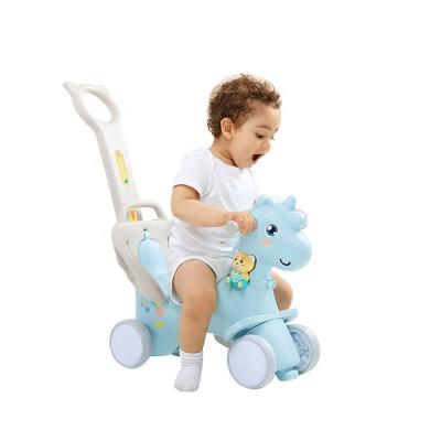 China Ride On Toy New Design Height Quality Children Plastic Rocking Horse For Baby Animal Riding Indoor Toy for sale