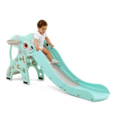 China Hot Sale Indoor Design Plastic New Model Kids Playground Manufacturer OEM Mini Plastic Animal Baby Slide for sale