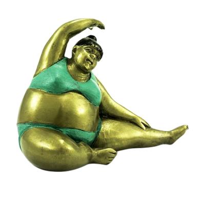 China Modern Antique Large Fernando Botero Statue For Garden in Bronze Style for sale