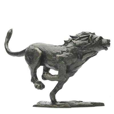 China China Outdoor Decoration Animal Bronze Life Size Wolf Garden Animal Sculpture For Sale Thailand for sale