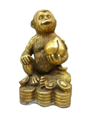 China Three Monkeys Bronze Statue Of China Life Size Outdoor Decor Sitting On The Bench No To Hear No To See No To Speak for sale