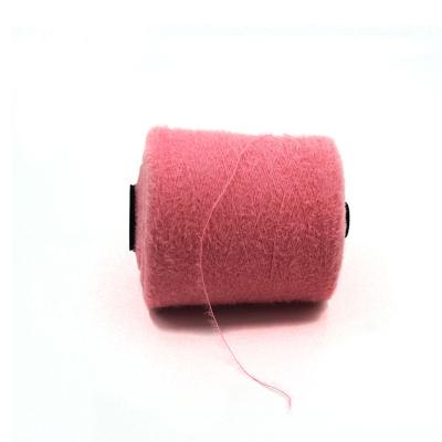 China 1.3cm pañuelo de nylon colorido de hilo Pluma de hilo Super Chunky de tejido de hilo en conos en venta