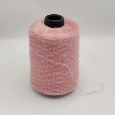 China 1.3cm 2.0 4.0cm Scarf Knitting Feather Yarn Mink Yarn For Knitting Scarf for sale