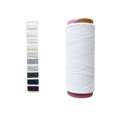 China NE 12s/16s Bleached White/Melange Poly-Cotton Yarn For Knitting Socks for sale