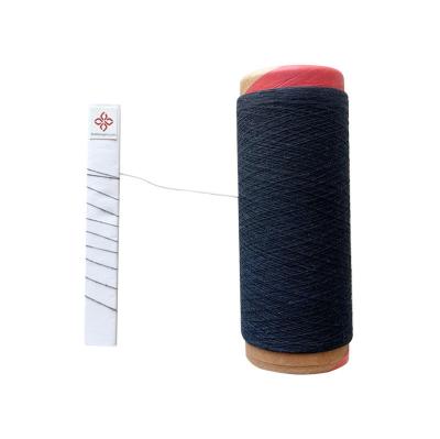 China Black NE20/1 Open End(OE) Yarn TC/CVC Regenerated Cotton-Poly Yarn for sale