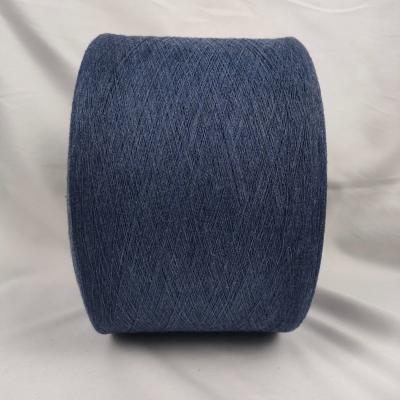 China NE12 NE14 Indigo Blue OE Cotton Yarn For Denim Fabric for sale