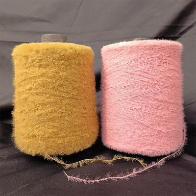 China Nylon Feather Yarn 0.9cm 1.3cm 1.5cm 2.0cm 3.0cm 4.0cm 5.0cm For Knitting Socks,Gloves, Sweaters,Hats,Cardigans for sale