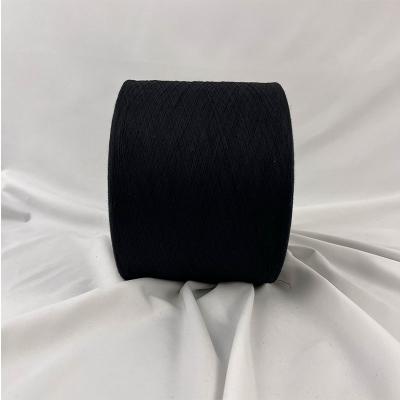 China Open End NE 16s/20s Black / Optical White Regenerated Cotton Yarn For Knitting Men Socks for sale