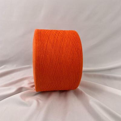 China NE20S NE 24S Bright Orange Cotton Yarn For Weaving And Knitting for sale