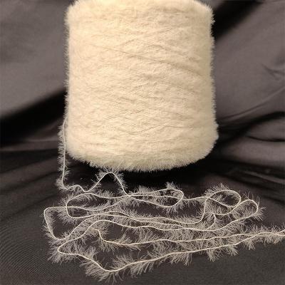 China 100% Polyester Imitated Fur Yarn for Making Warn and Soft Sweaters for sale