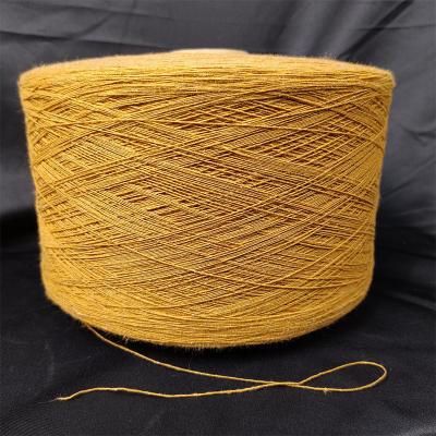 China NE 8/1 4/1 Ginger/Yellow/Raw white Cotton Yarn for Weaving Hammock Fabric for sale