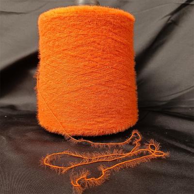 China NM15 0.9cm Nylon Feather Yarn Fancy Yarn/Dyed Yarn for sale