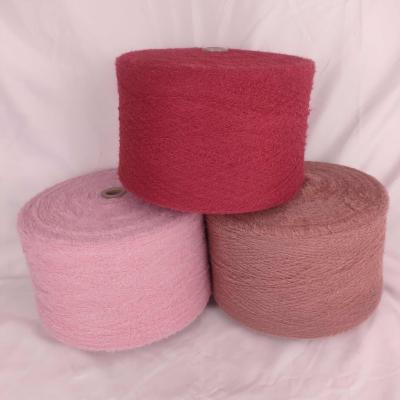 China Polyester Feather Yarn 1.3cm 2.0cm 3.0cm 4.0cm For Knitting Socks , Hats , Gloves , Sweaters , Cardigans for sale