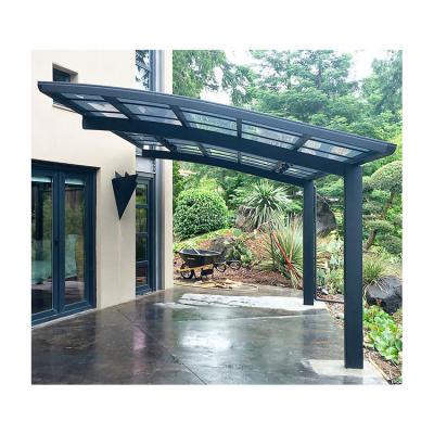 China New Waterproof UV Protection Single Side Garages Shelter Aluminum Sturdy Garages Canopies Carport Shades for sale