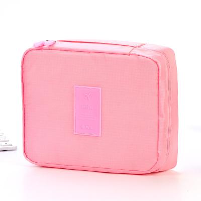 China Durable Wholesale Women Toiletries Organizer Waterproof Storage Neceser Hanging Bathroom Wash Makeup Bags Travel Cosmetic Bag for sale