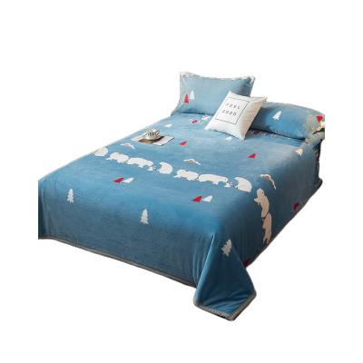 China Door\living room\bedroom custom made high quality flannel fleece printed blankets\toilet for winter for sale