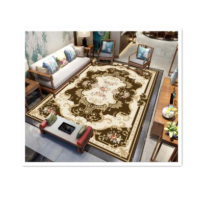 China Classic design 3d carpet living room bedroom carpet cheap price digital printed washable good quality for sale