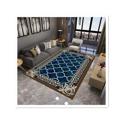 China Classic design 3d carpet living room bedroom carpet cheap price digital printed washable good quality for sale