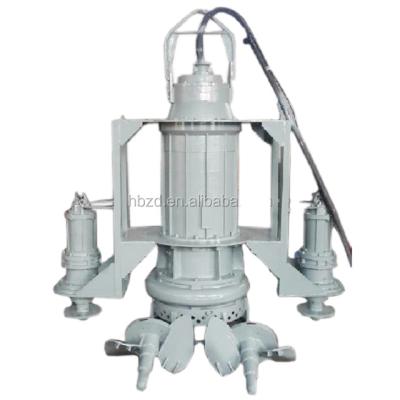 China Industrial Utilities Non-Clogging Submersible Mud Agitation Fecal Pump, Vertical Sand Dredging Pump for Thick Sand and Gravel for sale