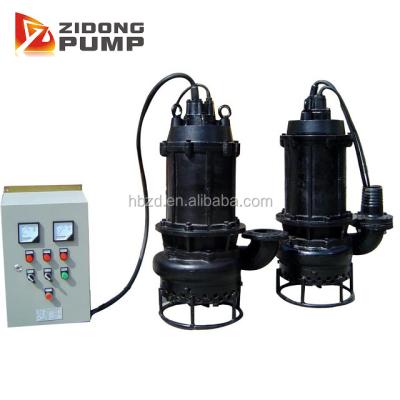 China Two Impeller Mineral Industrial Use Submersible Slurry Pump for sale