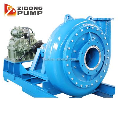 China Automotive industry heavy duty centrifugal diesel engine gravel sand dredge ultrachrome alloy sand pump for sale