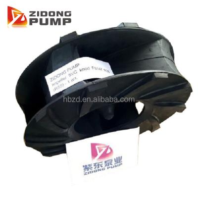 China Slurry Slurry Pump Spare Parts Machining Rubber Cover Liner for sale