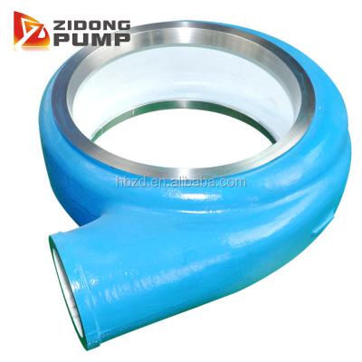 China Heavy duty drinking water treatment drilling slurry pump with closed impeller hard metal wear resistance spare parts for sale