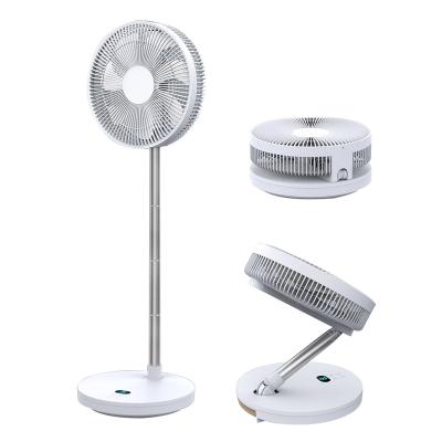 China Hotel Hot Selling And High Quality 10 Inch Fan Stand DC Cooling Rechargeable Stand Fan With Remote Control for sale