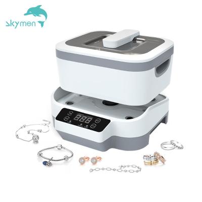 China Commercial Skydivers Sonic Ultrasonic Cleaner JP-1200 1200ml No Heating With Ignition Key and Detachable Tank Ultrasonic Cleaner Medical for sale