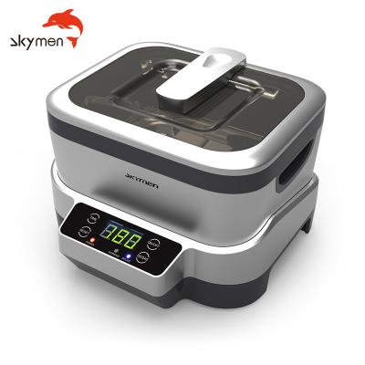 China Wholesale Portable Ultrasonic Cleaner Mini Jewelry Ultrasonic Cleaner JP-1200FT 1.2L 75W Paratroopers Factory Hotel Wholesale for sale