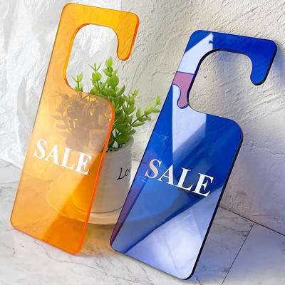 China Deployment/New Arrivals Transparent Acrylic Hang Tag For Fashion Stores High Quality Custom Acrylic Sheet Hot Sale Decoration Xinkeda for sale