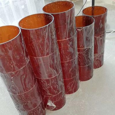 China Deployment / Decoration Clear White Led Lighting Xinkeda 250m Brown Cast Acrylic Tube Cylinders for sale