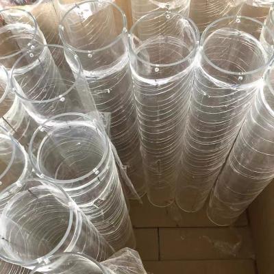 China Deployment/Decoration Hotel Xinkeda 30/40mm Decor PMMA Water Pipes Plastic Transparent Acrylic Clear Tube for sale