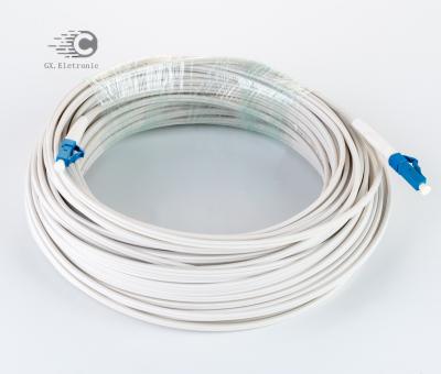 China FTTH FTTB FTTX Network FTTH Drop Cable With LC SC Connector Indoor Fiber Optic Patch Cord for sale