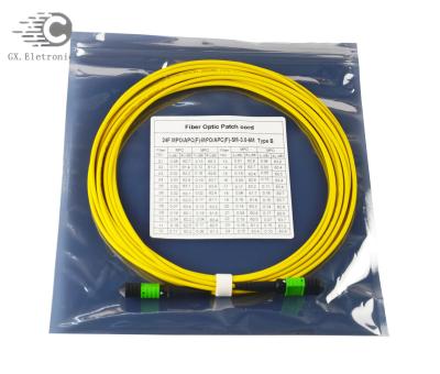 China Telecom Standard Insert Lose MPO 24 Fiber G657A1 Trunk Cable Patch Cord for sale